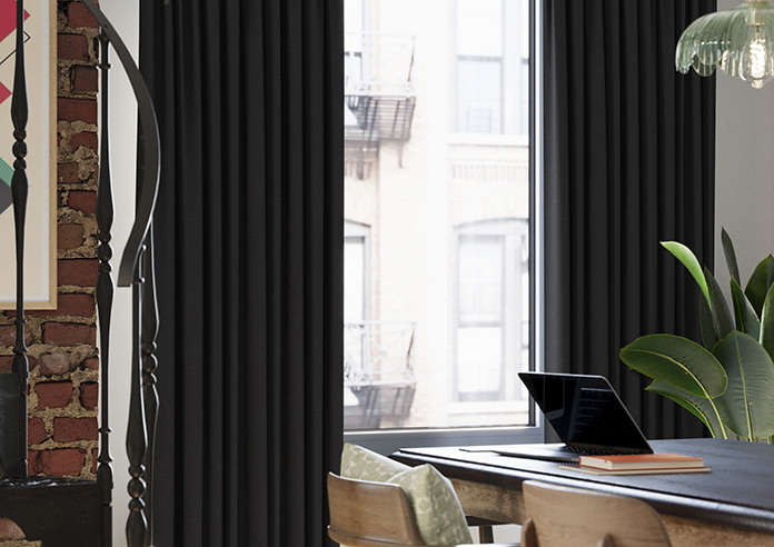 Norleigh, Noir - Made to Measure Curtains - Image 5